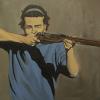 The Shootist, Oil on Canvas