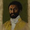 Selassie, Oil on Panel